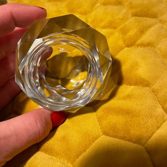 Vintage crystal table lighter - Picture 3 of 7